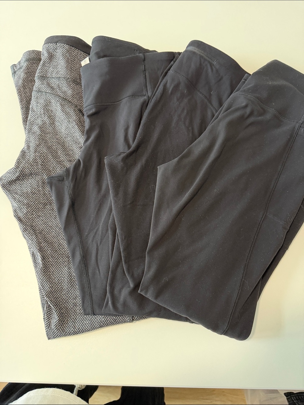 lululemon athletica / vuori Black and Gray Legging Bundle